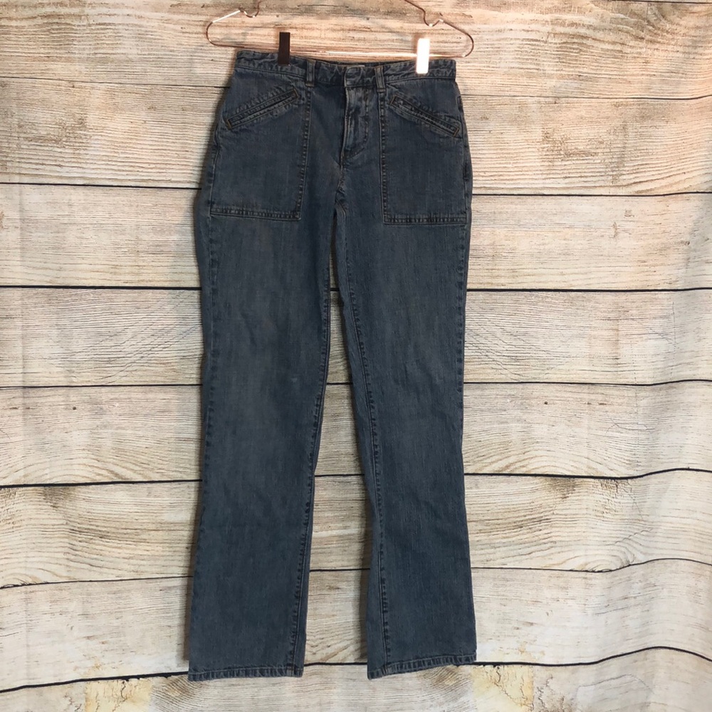 Blue jeans. Armani exchange.